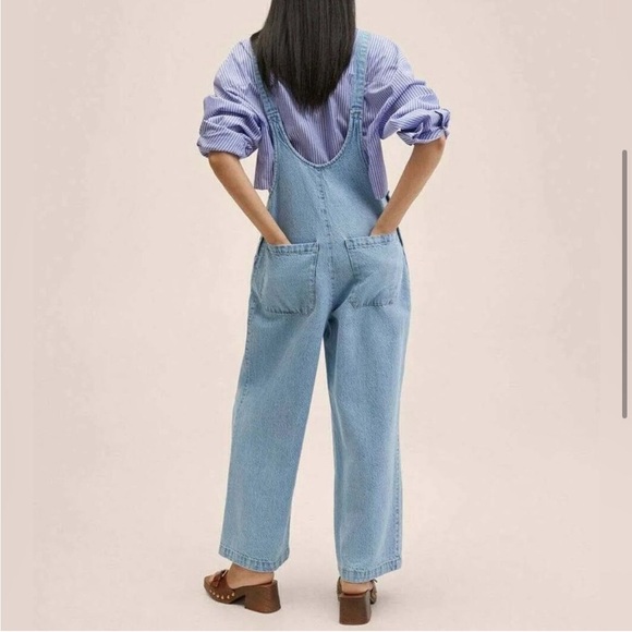 Mango Culottes Jumpsuit Romper Overalls Size S - Picture 2 of 9